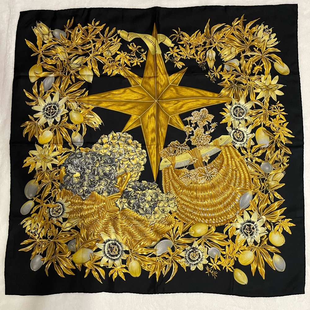 Hermes Silk Scarf